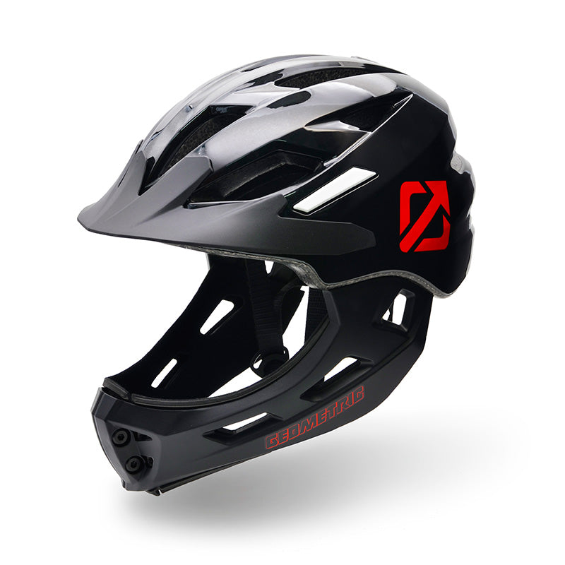 lazada malaysia kids helmet Geometric Children Full-Face Detachable Helmet – KSH Bicycles Malaysia