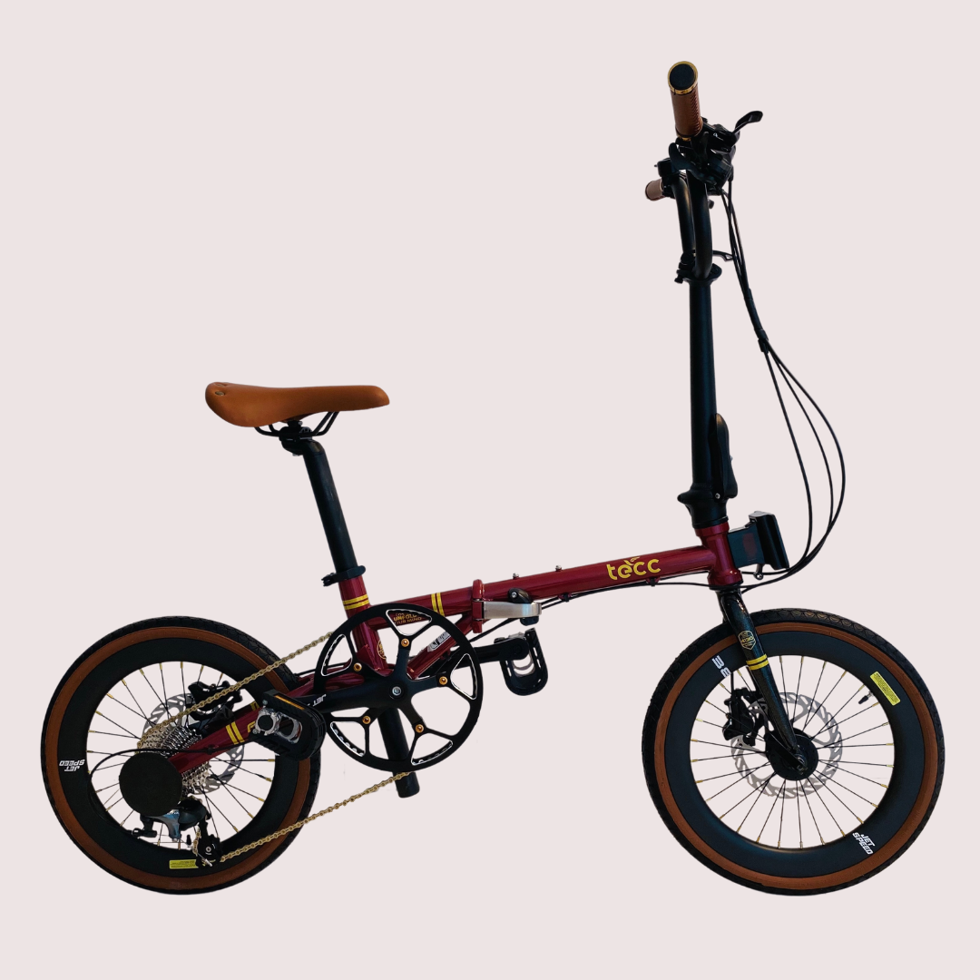 Tecc Chromoly Folding Bike 16 KSH Bicycles Malaysia