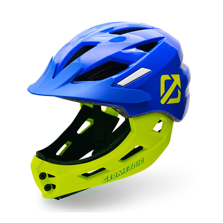 Geometric Children Full-Face Detachable Helmet – KSH Bicycles Malaysia