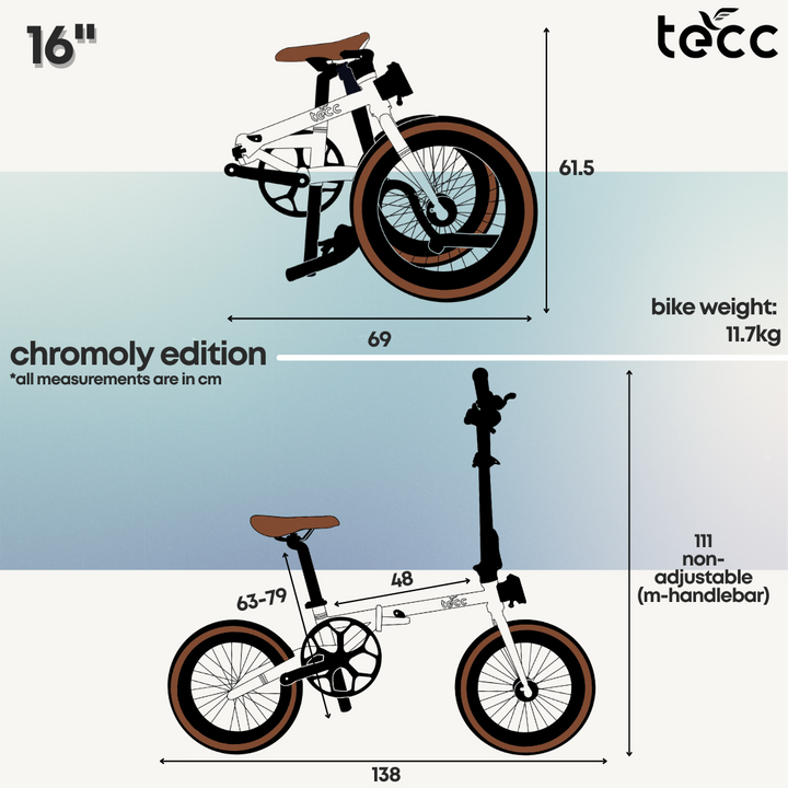 16in folding bike best sale