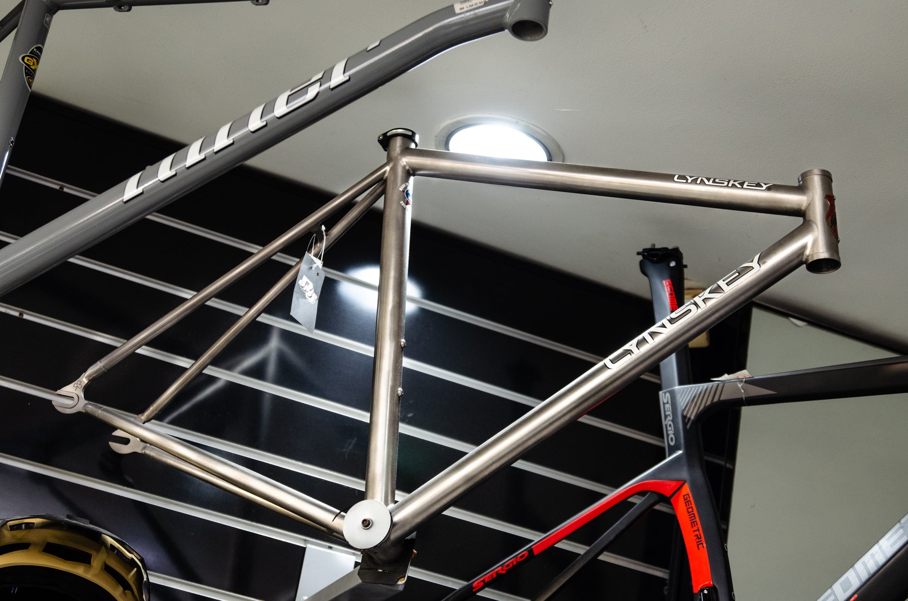 Lynskey FIXIE Titanium White Decal Frame M – KSH Bicycles Malaysia