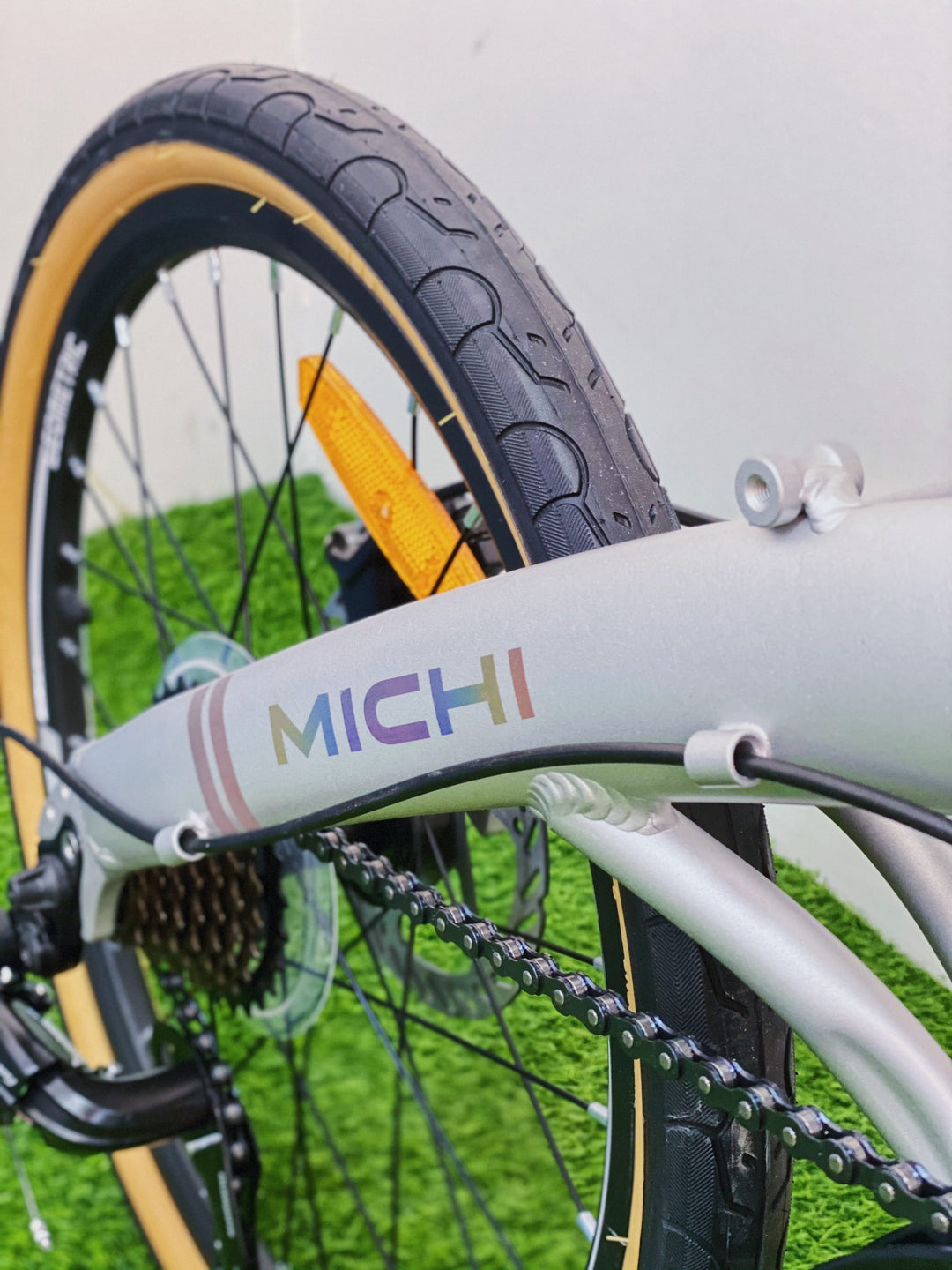 Geometric Folding Bicycle Michi 20 V3 10 Speed KSH Bicycles Malaysia