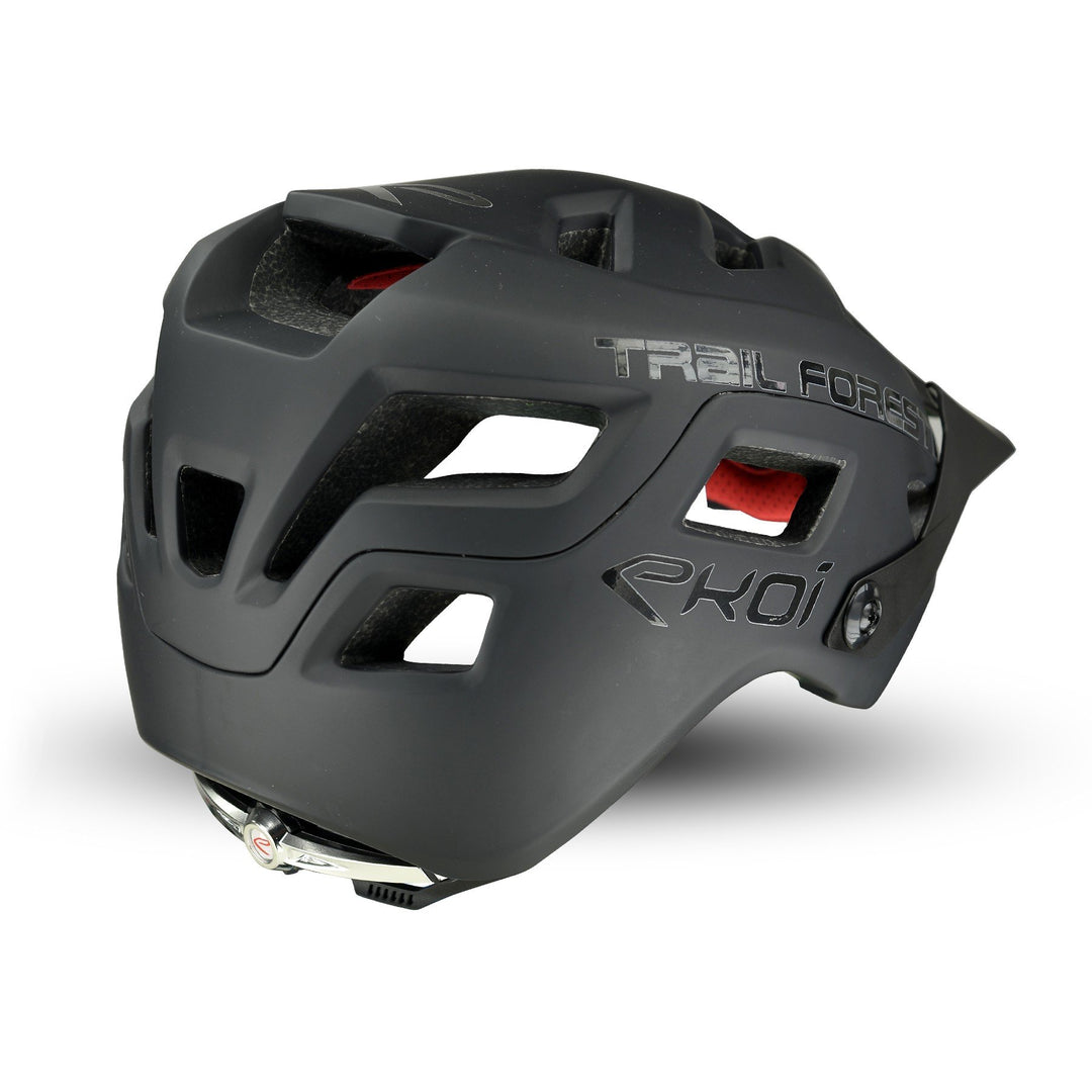 Matte Black EKOI MTB Trail Forest Helmet KSH Bicycles Malaysia